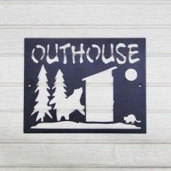 Декор-табличка "Outhouse2"